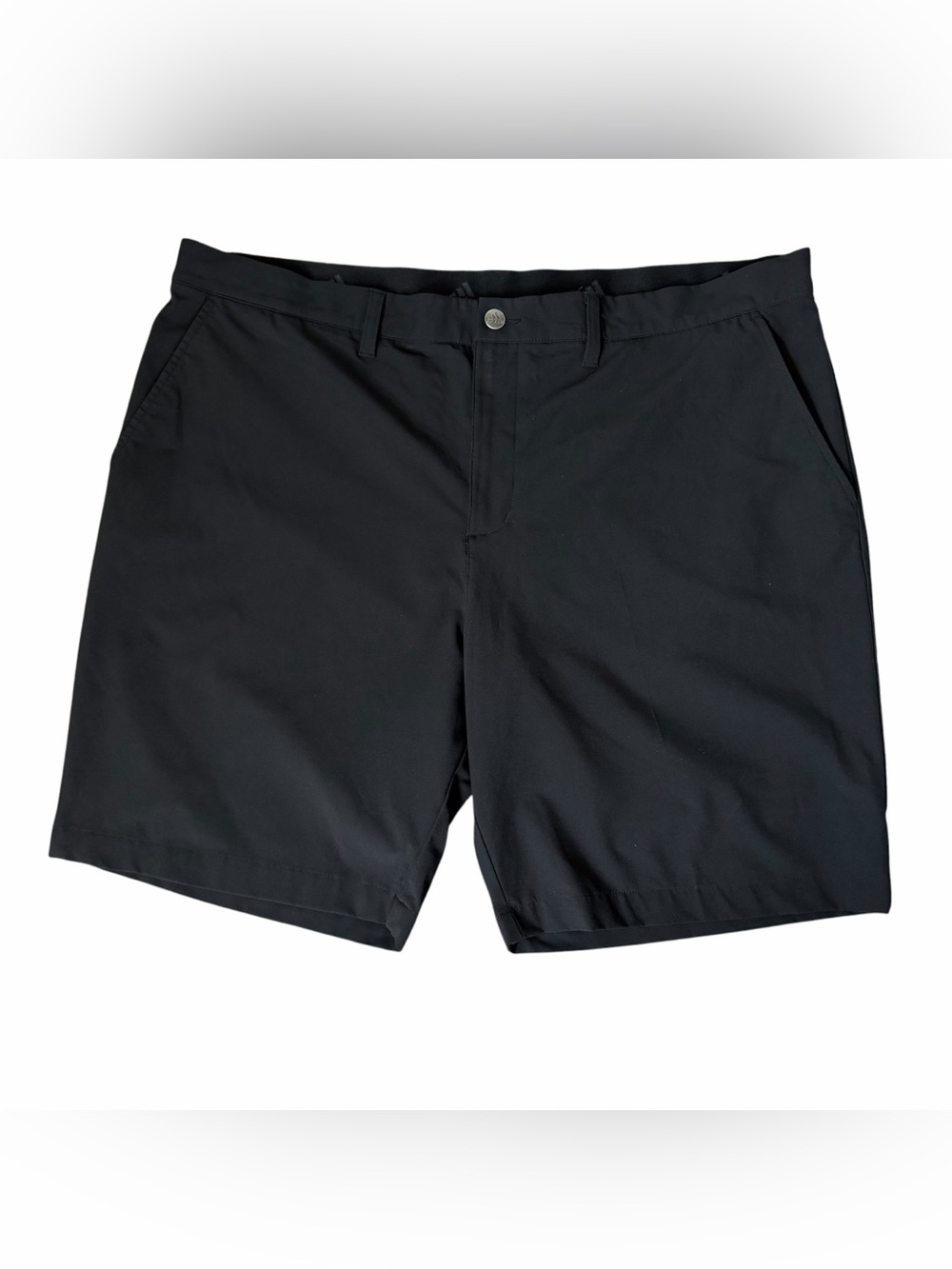 Adidas Mens Golf Shorts Size 40 Black Stretch Performance Primegreen Lightweight